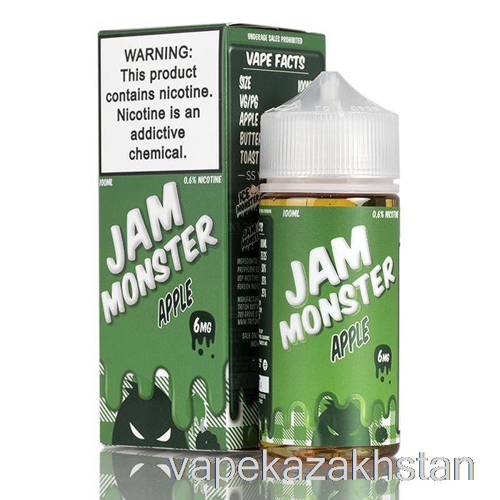 Vape Smoke Apple - Jam Monster - 100mL 3mg